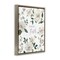 Stupell Industries Floral Walk By Faith Floating Frame, design by Nan
